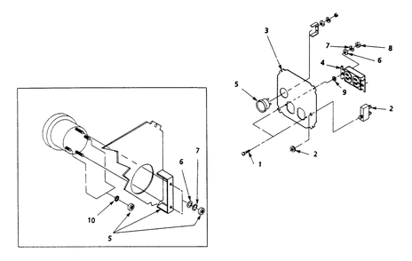 Control Panel (Part 2) Diagram and Parts List for 9307-1  Generac Generator