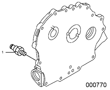 Oil Pressure Switch Diagram and Parts List for 0068640 (9865295 - 9878373)(2015) Generac Generator