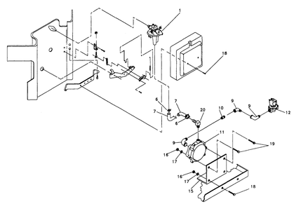 Lp Gas Conversion Kit Diagram and Parts List for 9051-1 Conv Rv Gen Generac Generator