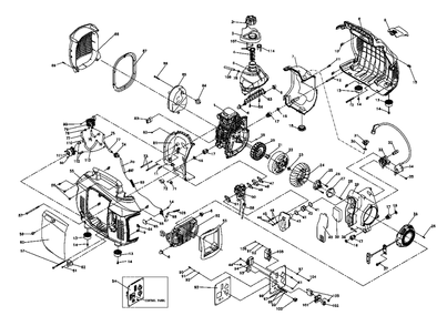 Parts Manual Ix 1600w Diagram and Parts List for 0057923 (7181096C - 8029446C)(2013) Generac Generator