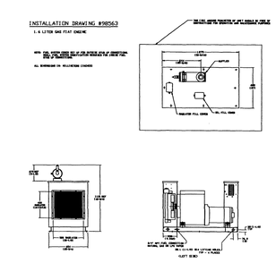 Engine Parts Diagram and Parts List for 0792-2  Generac Generator