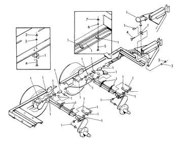 Trailer Hydraulics Diagram and Parts List for 9400-0  Generac Generator