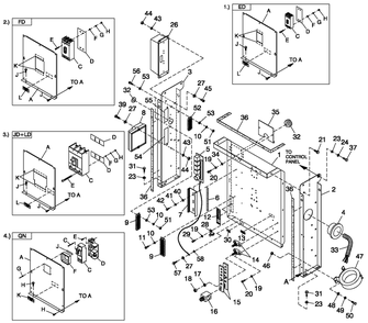 Cpl C2 H Control Diagram and Parts List for QT02524ANNNA (5555295 - 5614645)(2009) Generac Generator