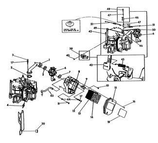Part Location Diagram of A4009 Generac 17/64-inch Id Spring Washer