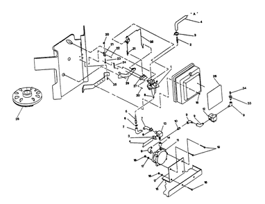 Lp Gas Carburetor (Apu-7.5dc) Diagram and Parts List for 0626-0  Generac Generator