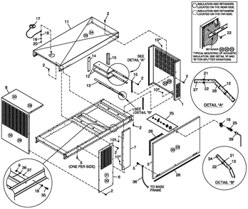 Enclosure C2 Diagram and Parts List for 0053390 (4508925 - 4668302)(2006) Generac Generator
