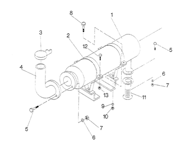 Part Location Diagram of A1663 Generac Capscrew, Hex Head-3/8-16 X 3-inch