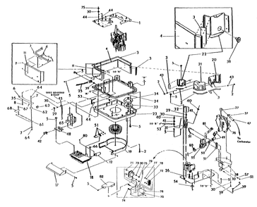 Lp Engine Sheet Metal Diagram and Parts List for 0941-1  Generac Generator
