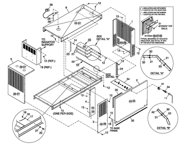 Enclosure C4 Pvt Lbl Diagram and Parts List for BT06030ANSN (3808V29819 - 4308V30688)(2008) Generac Generator