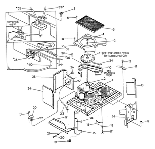 Part Location Diagram of 22217B Generac Rubber Grommet