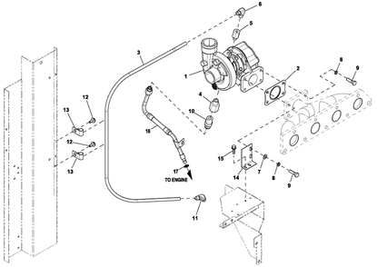 Ev Turbo 2.4l G2 36kw Diagram and Parts List for HT03524ANAX (7064093 - 8357475)(2013) Generac Generator