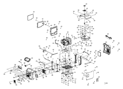 Fig-0 Diagram and Parts List for G0071270 IQ3500 Generac Generator