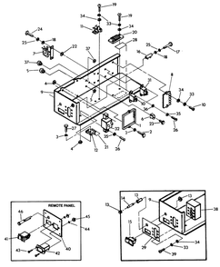 Control Box Diagram and Parts List for 9231-0  Generac Generator