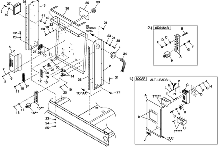 Cpl C3 H Control Diagram and Parts List for QT15068AVAY (5526014)(2009) Generac Generator