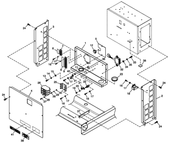 Connection Box Spl Parts Diagram and Parts List for ST02516ANAN (4661570 - 4734567)(2007) Generac Generator