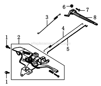 Control System Diagram and Parts List for 0060392 (7613625A - 8455517A)(2013) Generac Generator