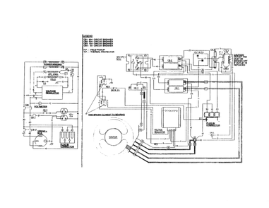 Generator Diagram and Parts List for 6870-6 24kw Generac Generator