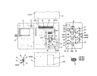 Control Panel Diagram and Parts List for 9488-2  Generac Generator