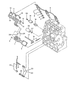 Injector Pump Diagram and Parts List for 9319-0  Generac Generator