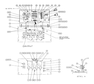 Control Panel (Part 3) Diagram and Parts List for 4058-1  Generac Generator