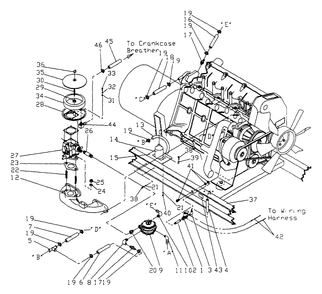 Lp Liquid Withdrawal Carburetor Diagram and Parts List for 0756-0  Generac Generator