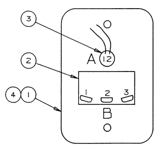Part Location Diagram of 74166 Generac Generator Run Lamp
