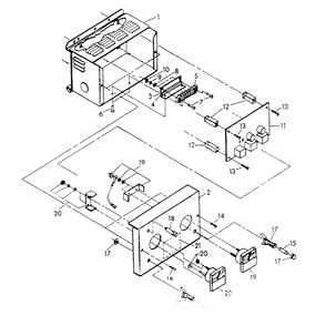 Part Location Diagram of 72566A Generac Spacer Nut-.375-inch