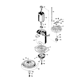 Part Location Diagram of 36619 Generac Engine Pulley