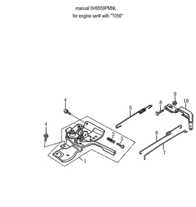 Control 1 Diagram and Parts List for 006022-0  Generac Pressure Washer
