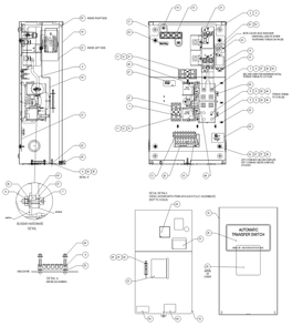 Part Location Diagram of 0E7109 Generac Decal Test Sequence