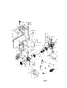 Main Unit Diagram and Parts List for 1648-0  Generac Generator