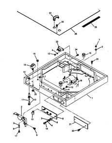 Blower Shroud Diagram and Parts List for 6208-7  Generac Generator