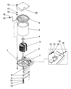 Part Location Diagram of C2375 Generac M8 X 90 Hex Head Set Screw