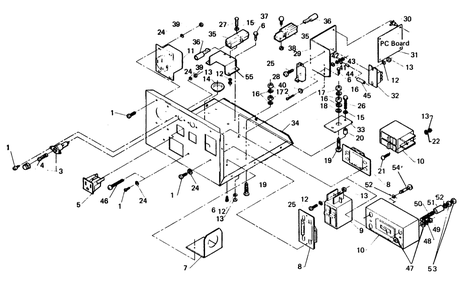 Part Location Diagram of 31216 Generac Spacer - 5/8-inch Long