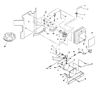 Carburetor Diagram and Parts List for 9843-0  Generac Generator