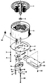 Part Location Diagram of 38300 Generac Dust Cover