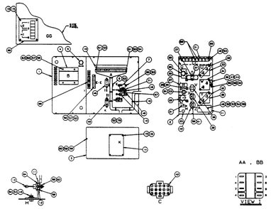 Part Location Diagram of 72007 Generac Harness