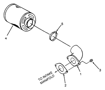 Part Location Diagram of 69569 Generac Air Inlet Casting