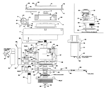 Engine Accessories Diagram and Parts List for 5696-5  Generac Generator