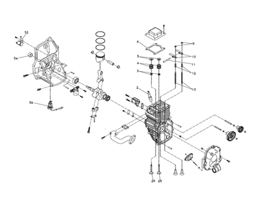 Fig-0 Diagram and Parts List for 0K2092PMNL 0K2092 Generac Generator