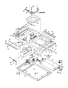 Part Location Diagram of A36666 Generac Splash Pan