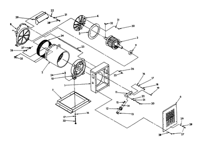 Generator 1 Diagram and Parts List for 9564-2  Generac Generator