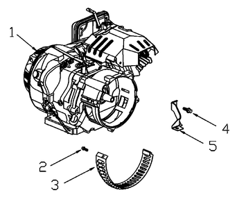 Engine 1 Diagram and Parts List for 0064260 (7654562A - 7654563A)(2012) Generac Generator