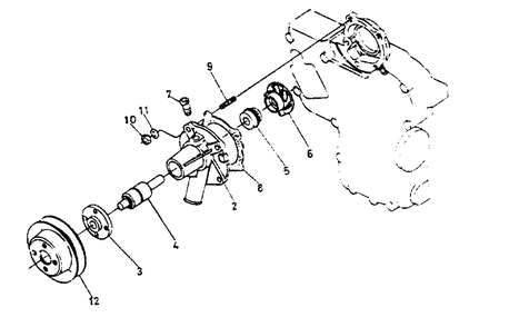 Part Location Diagram of 441-54367 Generac Bearing