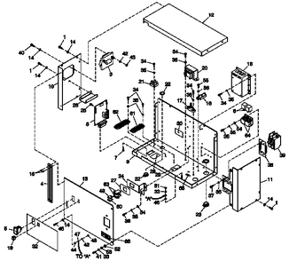 Ev Control Panel 2.5l G3 P-Pack Diagram and Parts List for 0050540 (3971328)(2004) Generac Generator