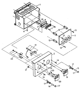 Battery Charger Diagram and Parts List for 9657-2  Generac Generator