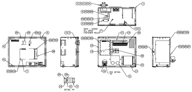 R-100 3600 Rpm 1.5l 240v Diagram and Parts List for QT02015ANAN (4299342 - 4407867)(2006) Generac Generator