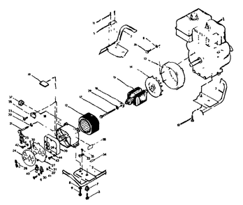 Generator Diagram and Parts List for S4002 (8973-0)(8973-0) Generac Generator