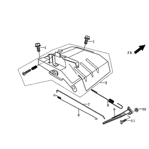 Control Assembly Diagram and Parts List for 5943-3  Generac Generator