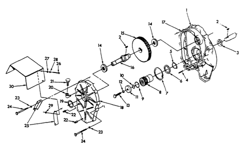 Part Location Diagram of 57025 Generac O-Ring